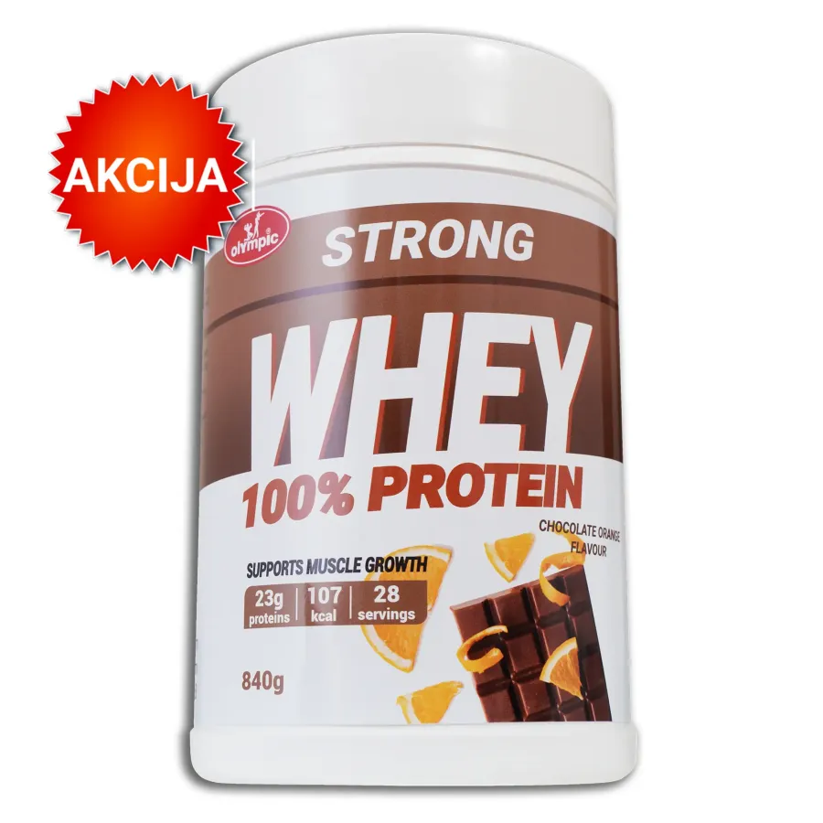 Strong Whey coko i oranz Akcija